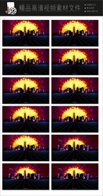 旅行旅游立体动态视频转场空镜头