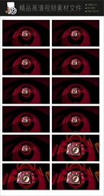 音符飘动音乐粒子世界场空镜头