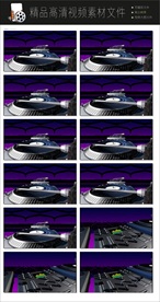 音符飘动音乐粒子世界场空镜头