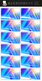 唯美新闻片头科技光晕转场空镜头