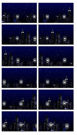 唯美大气婚礼背景视频粒子星空光