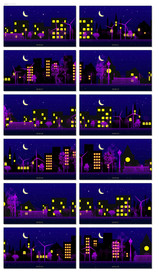 唯美大气婚礼背景视频粒子星空光