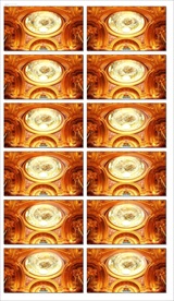 欧式婚礼背景教堂天使翅膀羽毛飘