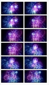 粒子星光旋转万花筒vj视频婚礼