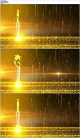 颁奖词通用LED视频