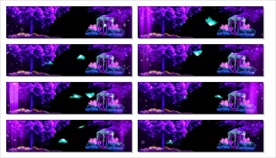 炫酷震撼慢速黑色星空