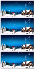 童心是小鸟 LED舞台背景视频