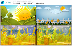 粒粒盘中餐 舞蹈背景视频成品