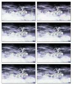 魔幻世界绚丽粒子光线光束视频