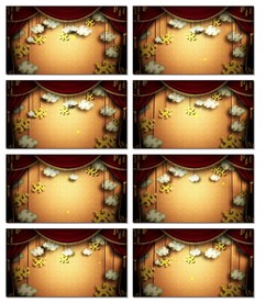 卡通动画童年儿童背景视转场视频