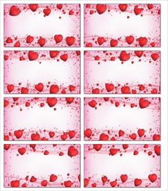 梦幻唯美爱心视频LED大屏片头