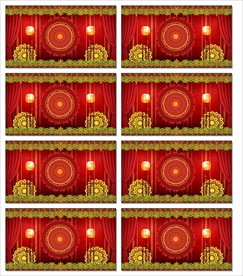 打鼓盛大开盘LED视频喜庆开业