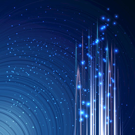 线条圆形炫彩光影光线