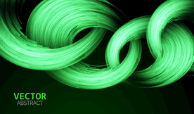 炫彩质感线条空间背景海报