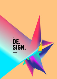 炫彩商业综合体海报时尚几何图形