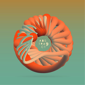 创意质感立体几何图形抽象圆形