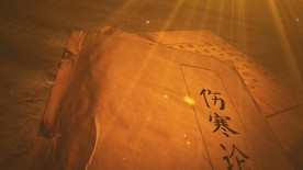 古书伤寒论特写