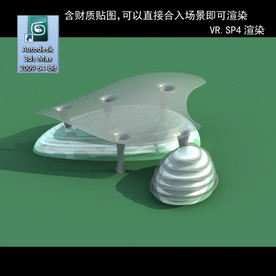 建筑模型图 效果图 多层建筑