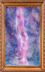 抽象星空装饰画