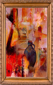 抽象油画装饰画挂画