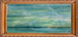 大型海景油画装饰画