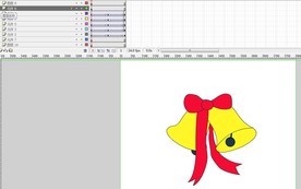 飘着的铃铛素材