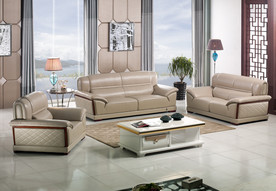 休闲皮沙发背景