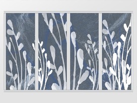 现代梦幻几何唯美简约抽象叶移门