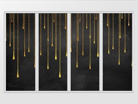 黑金现代极简风格移门