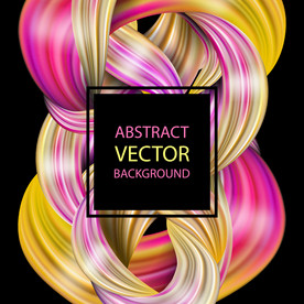 炫彩质感商业综合体海报背景板