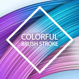 炫彩质感商业综合体海报背景板