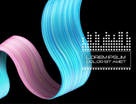 炫彩质感商业综合体海报背景