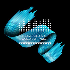 炫彩质感商业综合体图形