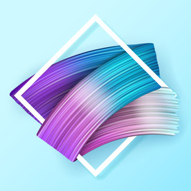 创意质感炫彩商业综合体海报背景