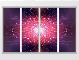 炫酷光效灯光移门