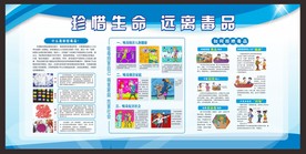 禁毒宣传展板