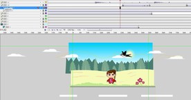 女孩走路去搭车8秒