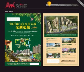 房地产 海报  招贴   凤凰