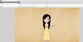 长发女孩的说话动作2分钟