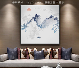 大型山水装饰画