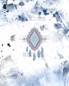 民族图案印花
