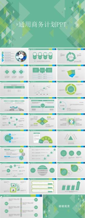 高端商务 专用PPT模板