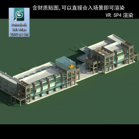 写字商业楼 商业群 现代商业