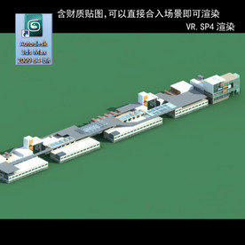 写字商业楼 商业群 现代商业