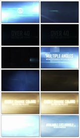 时尚炫酷闪光灯闪灯视频合集