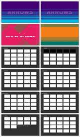 超欢快时尚转场包装视频动画素材