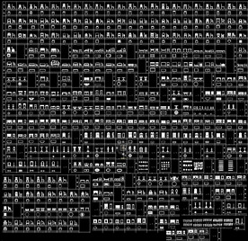 欧式家具cad合集