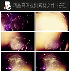 精美缤纷的炫光扫光素材模板