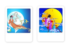 中秋嫦娥矢量图