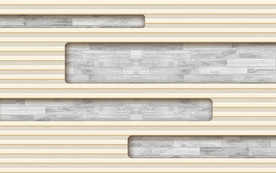 3D立体木纹背景墙